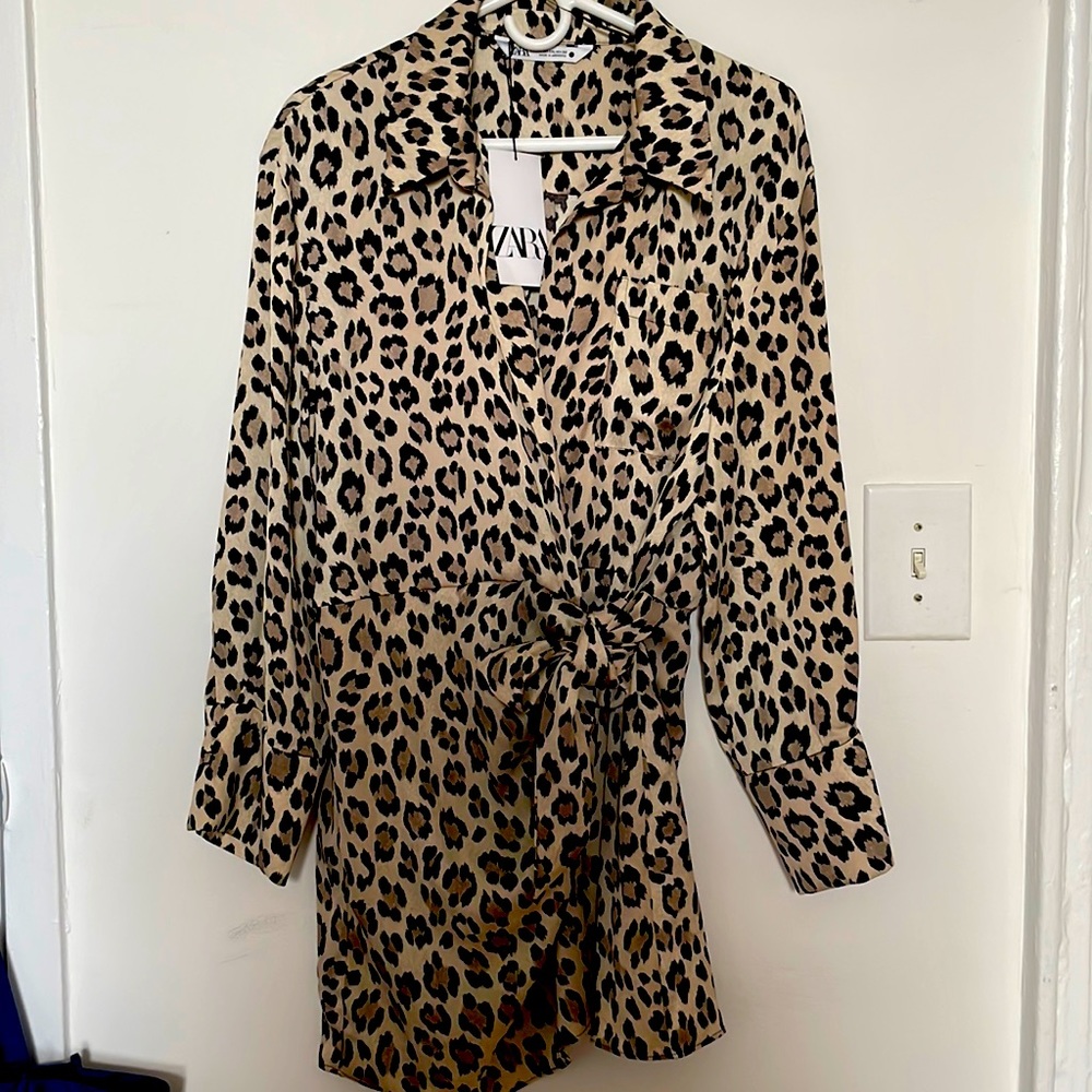 ZARA Wrap Minidress